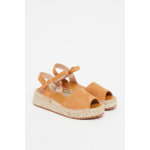 Espadrilles plateformes effet daim