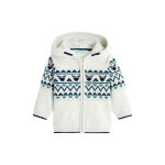Gilet à capuche blanc - obaïbi Gilet à capuche blanc - obaïbi