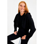 Gilet � capuche noir
