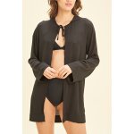 Gilet � capuche shanti noir
