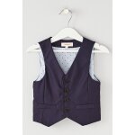 Gilet de costume bleu marine