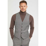 Gilet de costume en laine prague gris foncé Gilet de costume en laine prague gris foncé