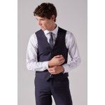 Gilet de costume leon en laine bleu marine Gilet de costume leon en laine bleu marine