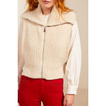Gilet ecru chin - one step femme