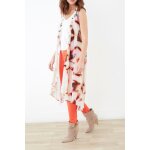 Gilet long rainbow ecru - lauren vidal