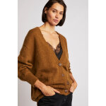 Gilet en mohair et alpaga camel Gilet en mohair et alpaga camel