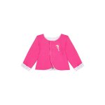 Gilet r�versible fuchsia chin� et �cru