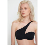 Haut de maillot asymtrique push - up