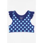 Haut de maillot de bain bleu