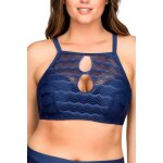 Haut de maillot keira bleu marine