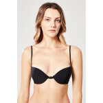 Haut de maillot push - up noir
