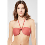 Haut de maillot push - up terracotta - calzedonia
