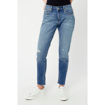 Jean boyfriend dre bleu fonc