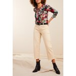 Jean droit 7 / 8 beige - one step femme