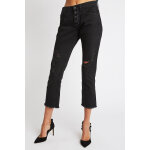 Jean droit 7 / 8 noir