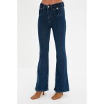 Jean flare taille haute