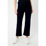 Jean flare taille haute nina bleu marine