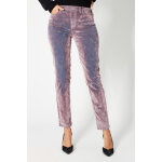 Jean skinny délavé rose et bleu Jean skinny délavé rose et bleu