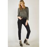 Jean slim 7 / 8 noir