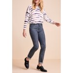 Jean slim bleu - gris - one step femme Jean slim bleu - gris - one step femme