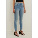 Jean slim taille haute bleu - na - kd Jean slim taille haute bleu - na - kd
