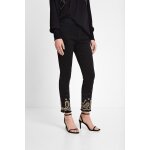Jean slim taille haute noir