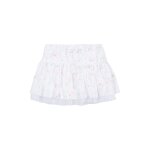 Jupe blanc et rose
