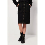 Jupe boutonn�e � grandes poches