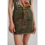 Jupe courte kaki