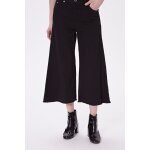 Jupe - culotte en jean noir