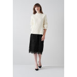 Jupe droite lola noir