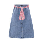 Jupe en jean bleu clair - ikks junior