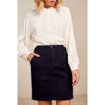 Jupe en jean indigo - one step femme