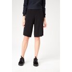 Jupe en laine et cachemire noir