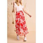 Jupe longue rouge - one step femme