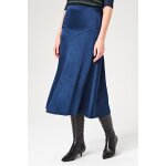 Jupe midi bleu marine Jupe midi bleu marine