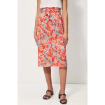 Jupe midi boutonn�e