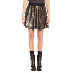 Jupe patineuse argent�