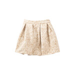 Jupe plisse beige et cru - ikks junior