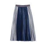 Jupe plisse bleu marine - ikks junior