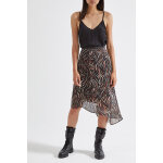 Jupe plisse taille haute noir - ikks women