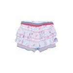 Jupe - short volant� rose et blanc