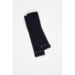 Legging  c?urs paillets bleu marine et argent