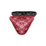Lot de 2 tangas en dentelle Lot de 2 tangas en dentelle