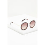 Lunettes de soleil femme catgorie 3 - argent et marron