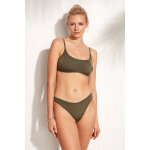 Maillot 2 pices push - up kaki