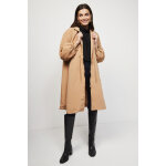 Manteau  capuche avec liens de serrage