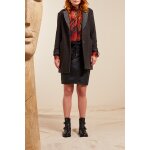 Manteau en laine anthracite - one step femme