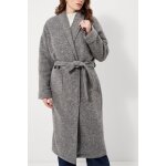 Manteau long ceintur en laine