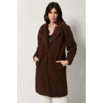 Manteau long  col tailleur